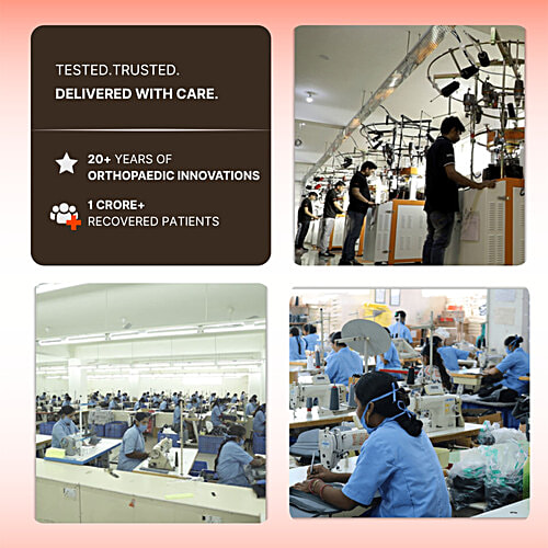 Samson Ankle Support With Binder - Medium, 1 pc For Gym & Pain Relief