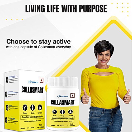 Collasmart Collagen Capsules, 45 pcs  Flexibility, Strength, Repairing Cartilage, Improves Joint Mobility