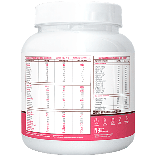 Bon Iso Whey Irish Chocolate Whey Protein Isolate For Women, 1 kg  No Added Sugar, Easy Digesting, 0% Tans Fat, 0% Cholestrol, Easy Mixing