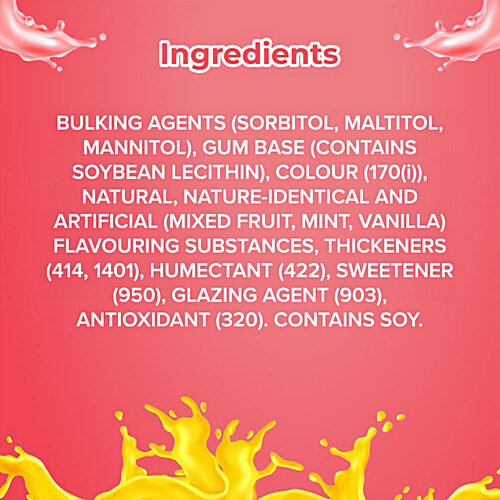 Orbit Mixed Fruit Flavour Chewing Gum, 59.4 g