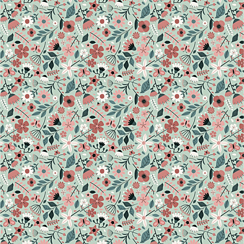 PaperPep Spring Leaf Printed Gift Wrapping Paper Roll - Green, 73.66x48.26 cm, 5 pcs