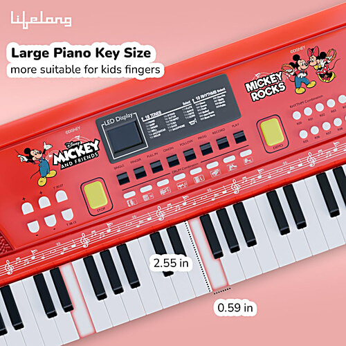 Lifelong Disney Big Piano - LLMT09, 1 pc  With 61 Keys