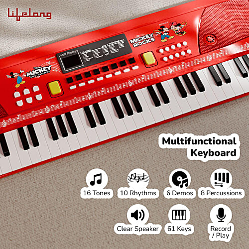 Lifelong Disney Big Piano - LLMT09, 1 pc  With 61 Keys