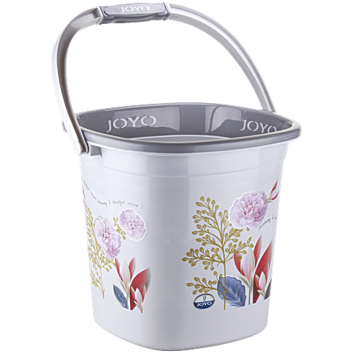 Joyo Better Home Square Marbella Bucket - Grey, 20 L  