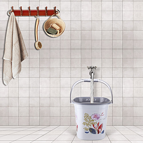 Joyo Better Home Square Marbella Bucket - Grey, 20 L  