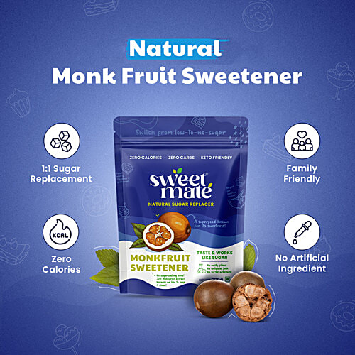 Sweetmate Monk Fruit Sweetener, 200 g