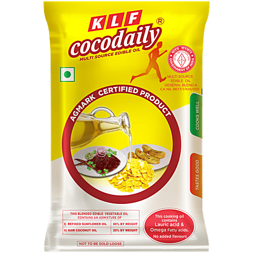 Klf Cocodaily Multi Source Edible oil, 1 L Pouch