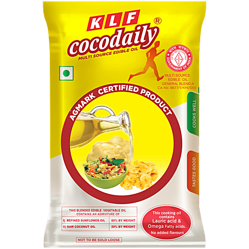 Klf Cocodaily Multi Source Edible oil, 1 L Pouch