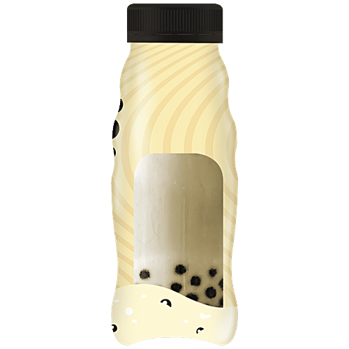 Boba King Vanilla Flavour Popping Boba With Fruit Juice Drink, 300 ml