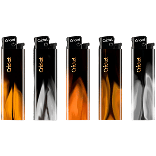 Cricket Original Fusion Platinum Disposable Pocket Lighter, 1 pc  