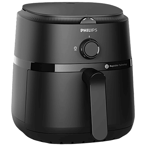 Philips India 1000 Series 4.2 L 1500-Watt Air Fryer With Rapid Air Technology - Black, 1 Unit