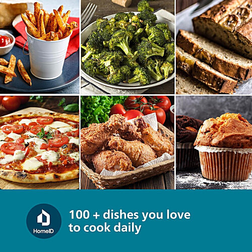 Philips India 1000 Series 4.2 L 1500-Watt Air Fryer With Rapid Air Technology - Black, 1 Unit