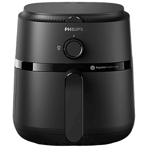 Philips India 1000 Series 4.2 L 1500-Watt Air Fryer With Rapid Air Technology - Black, 1 Unit
