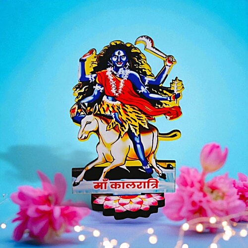 House of Festivals MDF 9 Swaroop Of Mata Set Cutout, 9 pcs