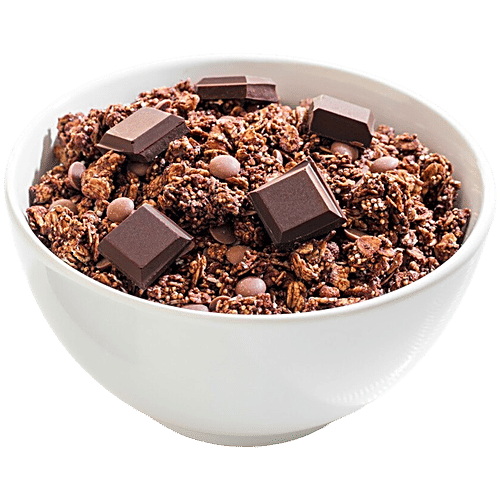 Indulgence Dark Chocolate Muesli, 350 g  With No Refined Sugar