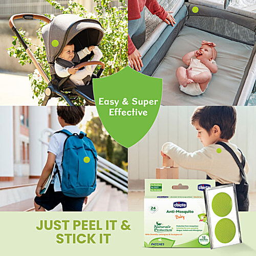 Chicco Anti-Mosquito Baby Patches, 24 pcs  