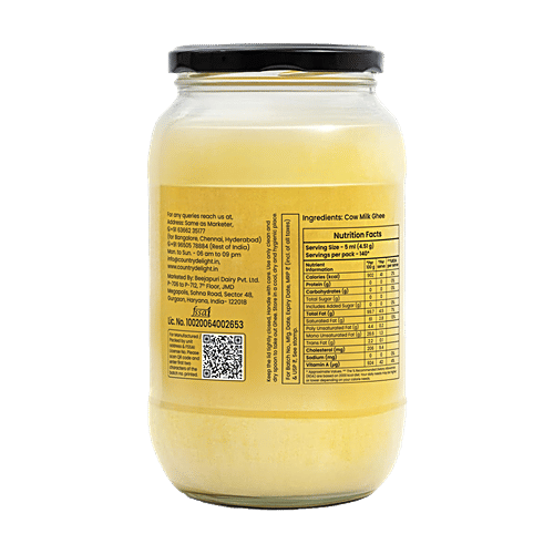 Country Delight Desi Danedar Ghee, 700 ml Jar