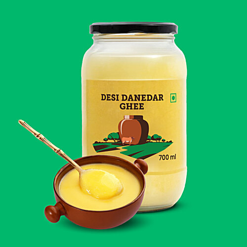 Country Delight Desi Danedar Ghee, 700 ml Jar