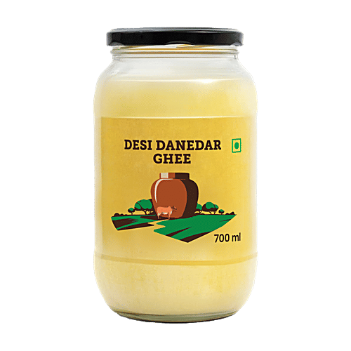 Country Delight Desi Danedar Ghee, 700 ml Jar