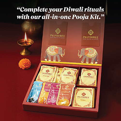 Pujashree Diwali Poojan Kit, 25 pcs  