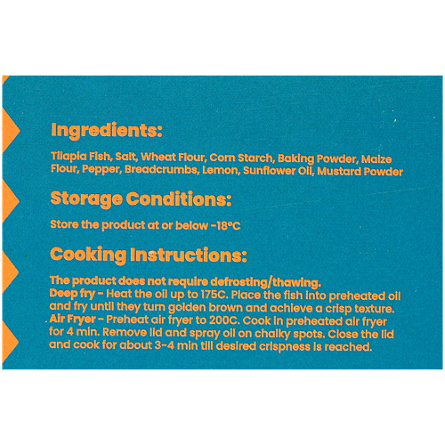 Shrimpop Tilapia Fish Fingers, 200 g