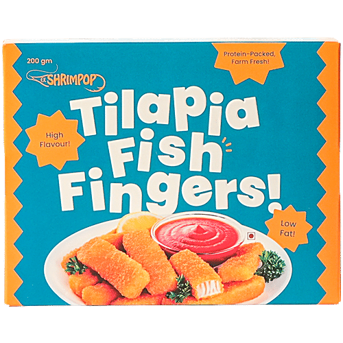 Shrimpop Tilapia Fish Fingers, 200 g