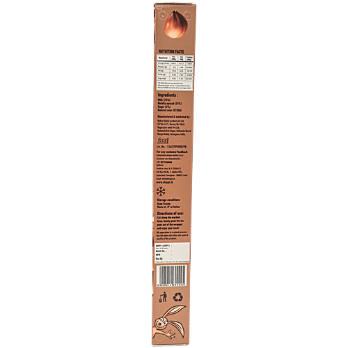 Skippi Hazelnut Frozen Ice Pops, 80 ml  No Artificial Colours, No Artificial Flavours, No Artificial Sugar, Scoop Free Indulgence