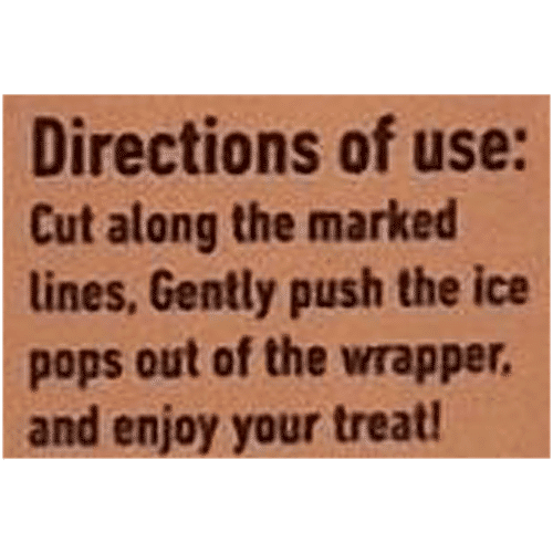 Skippi Hazelnut Frozen Ice Pops, 80 ml  No Artificial Colours, No Artificial Flavours, No Artificial Sugar, Scoop Free Indulgence