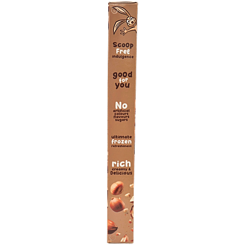 Skippi Hazelnut Frozen Ice Pops, 80 ml  No Artificial Colours, No Artificial Flavours, No Artificial Sugar, Scoop Free Indulgence