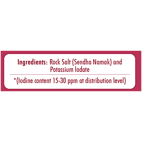 Annapurna Food Pink Rock Salt, Sendha Namak, 1 kg  Distinct Flavour, With Naturally Occurring Minerals