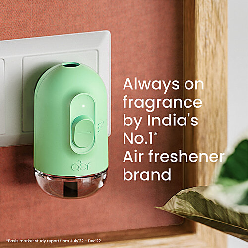 Godrej Aer Rose Blossom Air Freshener Refills, 20 ml (Pack of 2) With Essential Oils