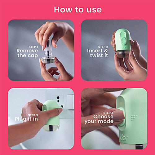 Godrej Aer Rose Blossom Air Freshener Refills, 20 ml (Pack of 2) With Essential Oils