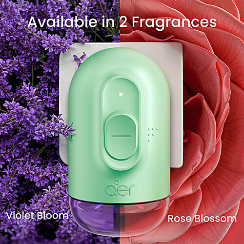 Godrej Aer Rose Blossom Air Freshener Refills, 20 ml (Pack of 2) With Essential Oils