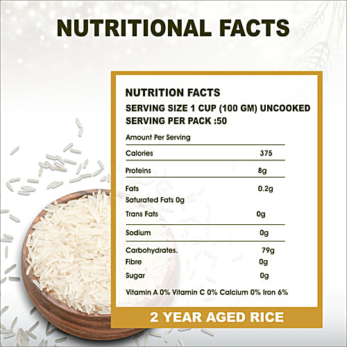 Aeroplane Indian Basmati Rice, 5 kg