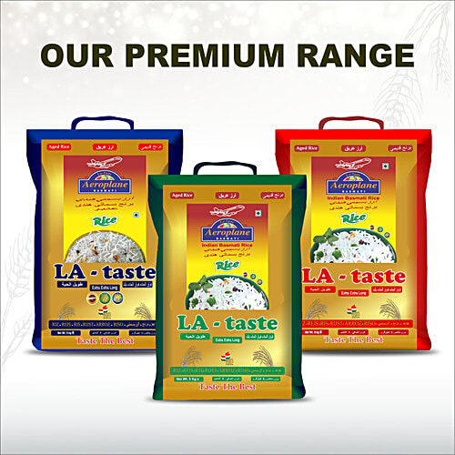 Aeroplane Indian Basmati Rice, 5 kg