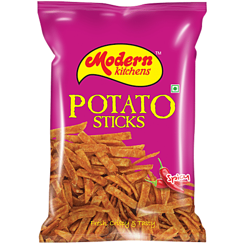 Modern Kitchens Spicy Potato Sticks, 140 g