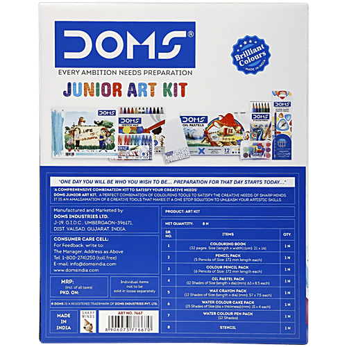 Doms Junior Art Kit, 1 pc