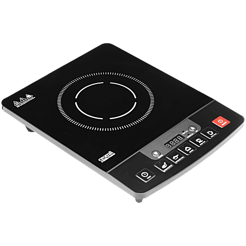 Croma 1600W Induction Cooktop With 5 Preset Menus, 1 Unit