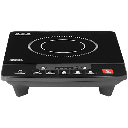 Croma 1600W Induction Cooktop With 5 Preset Menus, 1 Unit