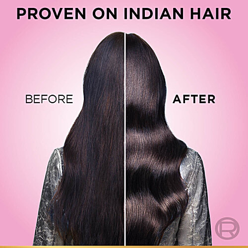 Loreal Paris Glycolic Gloss Shine Sealing Conditioner, 175 ml Laminates Cuticles & Seals Gloss, 3X More Gloss, 4% Glycolic Acid Complex