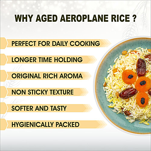 Aeroplane Gold Basmati Rice, 5 kg