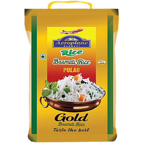 Aeroplane Gold Basmati Rice, 5 kg