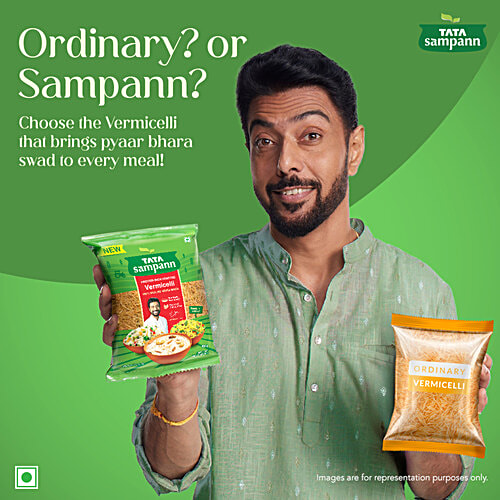Tata Sampann Roasted Vermicelli, 850 g No Added Maida, Protein Rich, Source Of Dietary Fibre