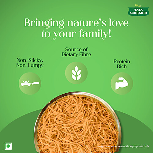 Tata Sampann Roasted Vermicelli, 850 g No Added Maida, Protein Rich, Source Of Dietary Fibre