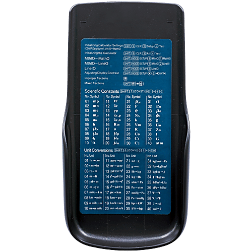 Bambalio BL-991ES+ Scientific Calculator - 417 Functions, Black, 1 pc  