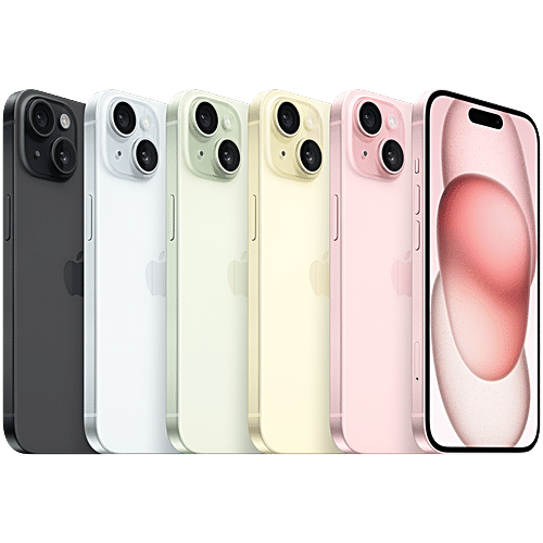 Apple iPhone 15 (128GB, Black), 1 Unit  