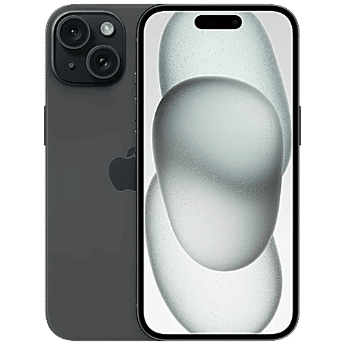 Apple iPhone 15 (128GB, Black), 1 Unit  