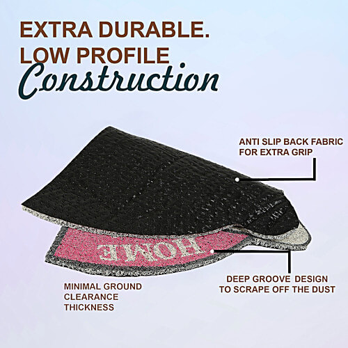 STATUS Contract Anti Slip Micro D Shape Dog Printed Mat, 1 pc  