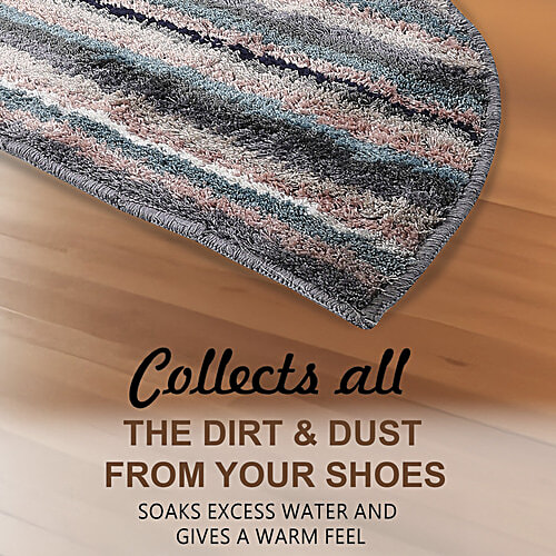 STATUS Contract Anti Slip Micro D Shape Mat, 1 pc