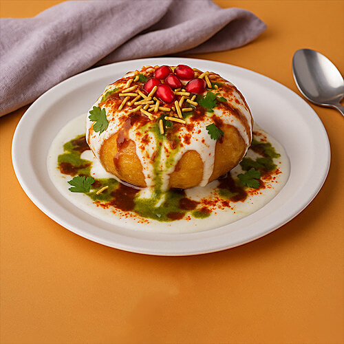 Classi Bio Disposable Plain Round Plates - 18 cm, 25 pcs  